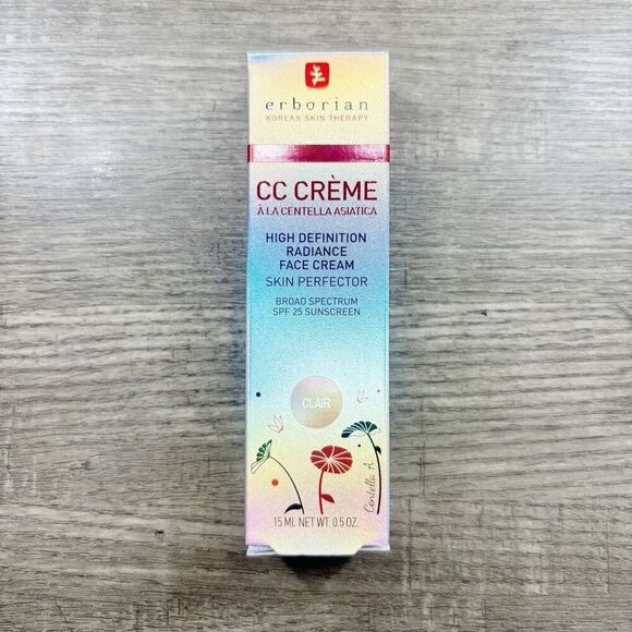Erborion Other - Erborion CC Cream Clair / Fair with Centella Asiatica New In Box